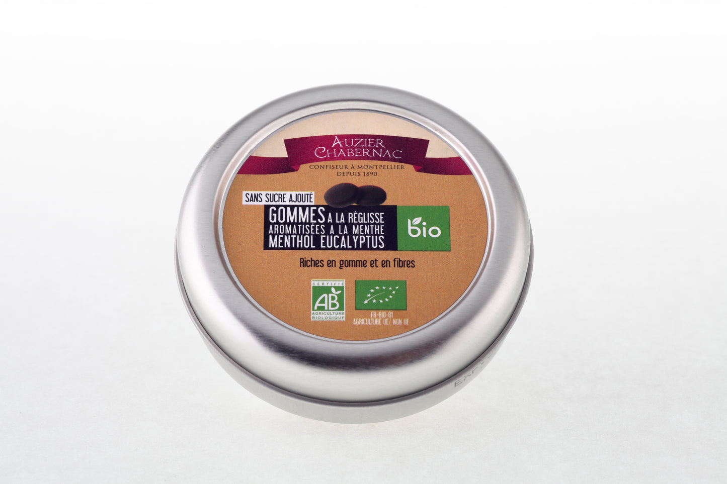 Organic Licorice Gums with No Added Sugar