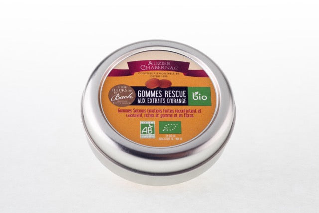 Organic Rescue Gums with Orange Extracts