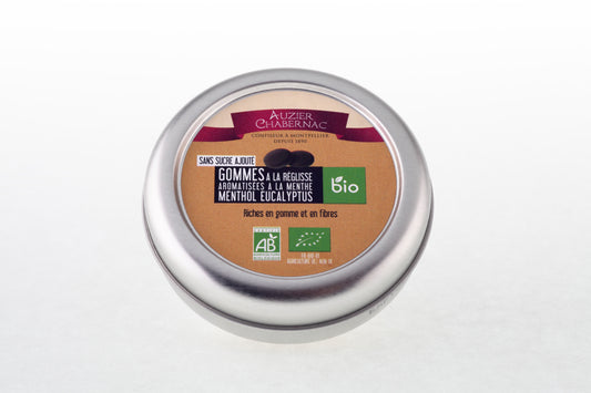 Gommes BIO à la Réglisse Sans Sucre Ajouté