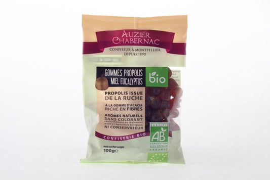 Gommes BIO à la Propolis, Miel & Eucalyptus