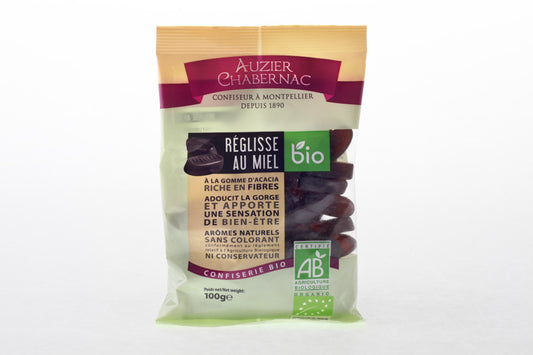 Réglisses au Miel BIO Chabernac